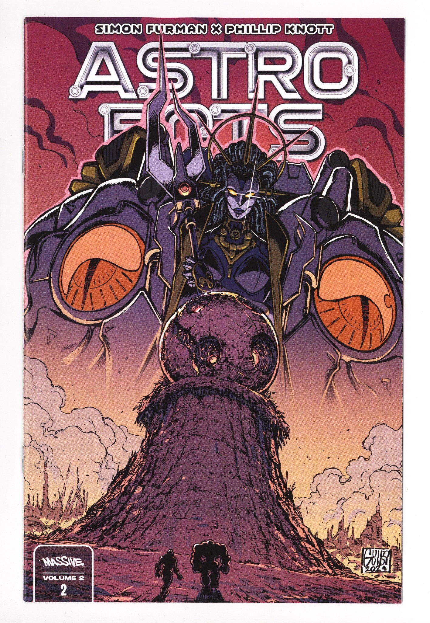 Astrobots 2 Guidi Incentive VF/NM (2025)