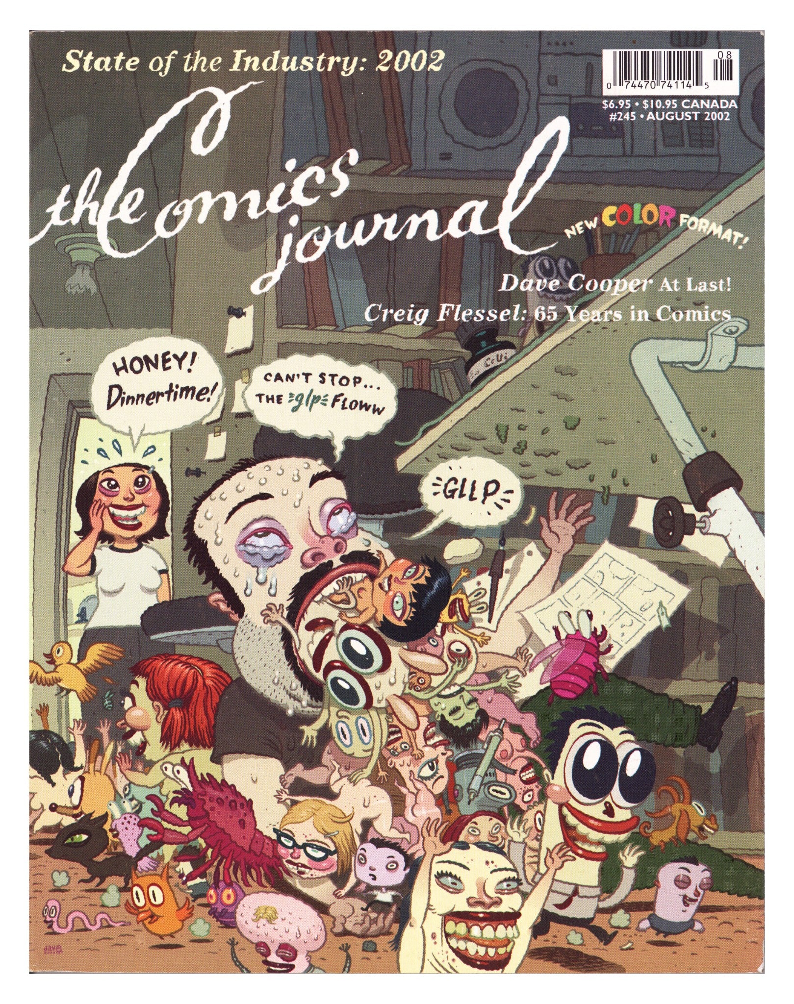 The Comics Journal 245 Mid Grade (2002) 