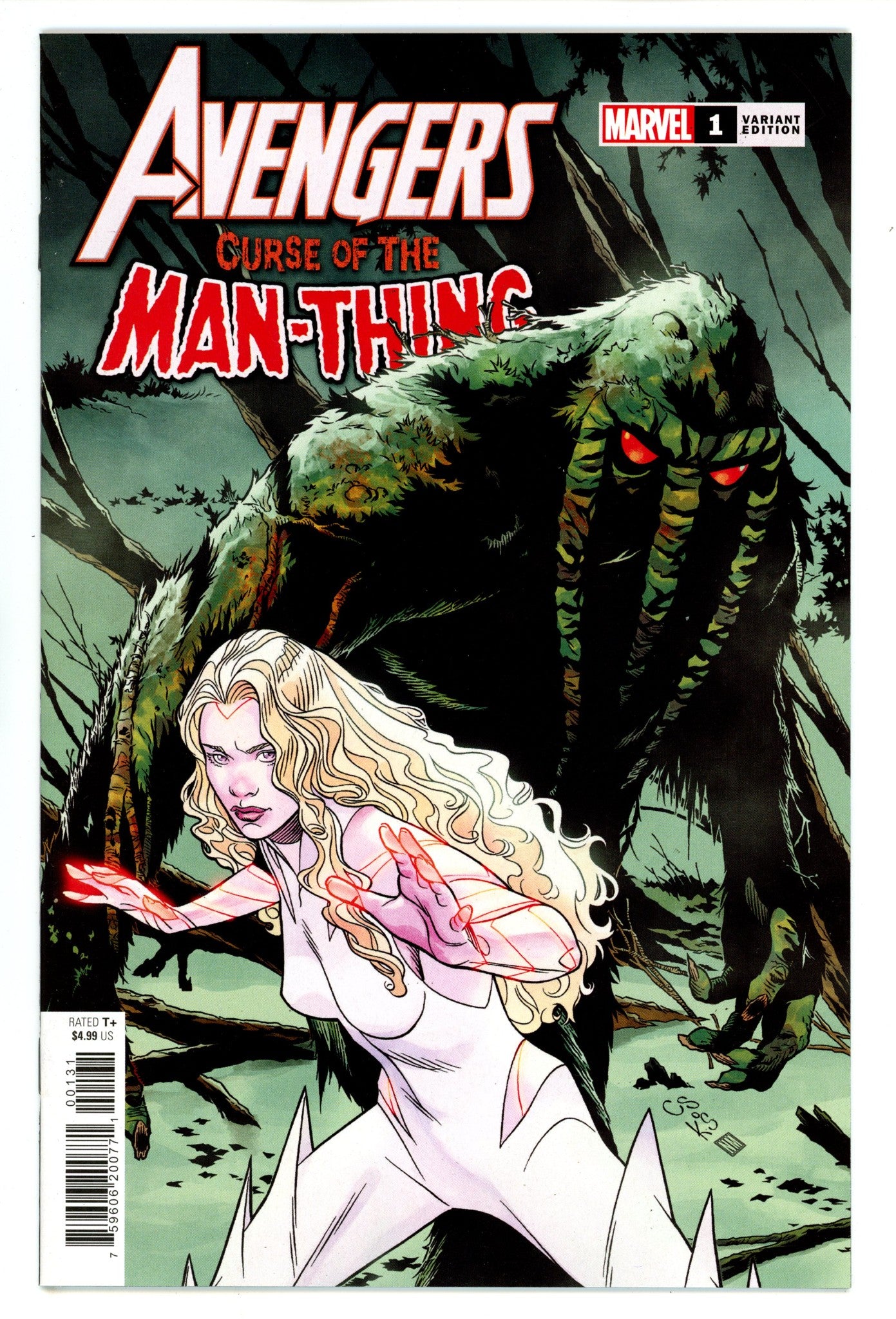 Avengers: Curse of the Man-Thing 1 High Grade (2021) Sprouse Variant 