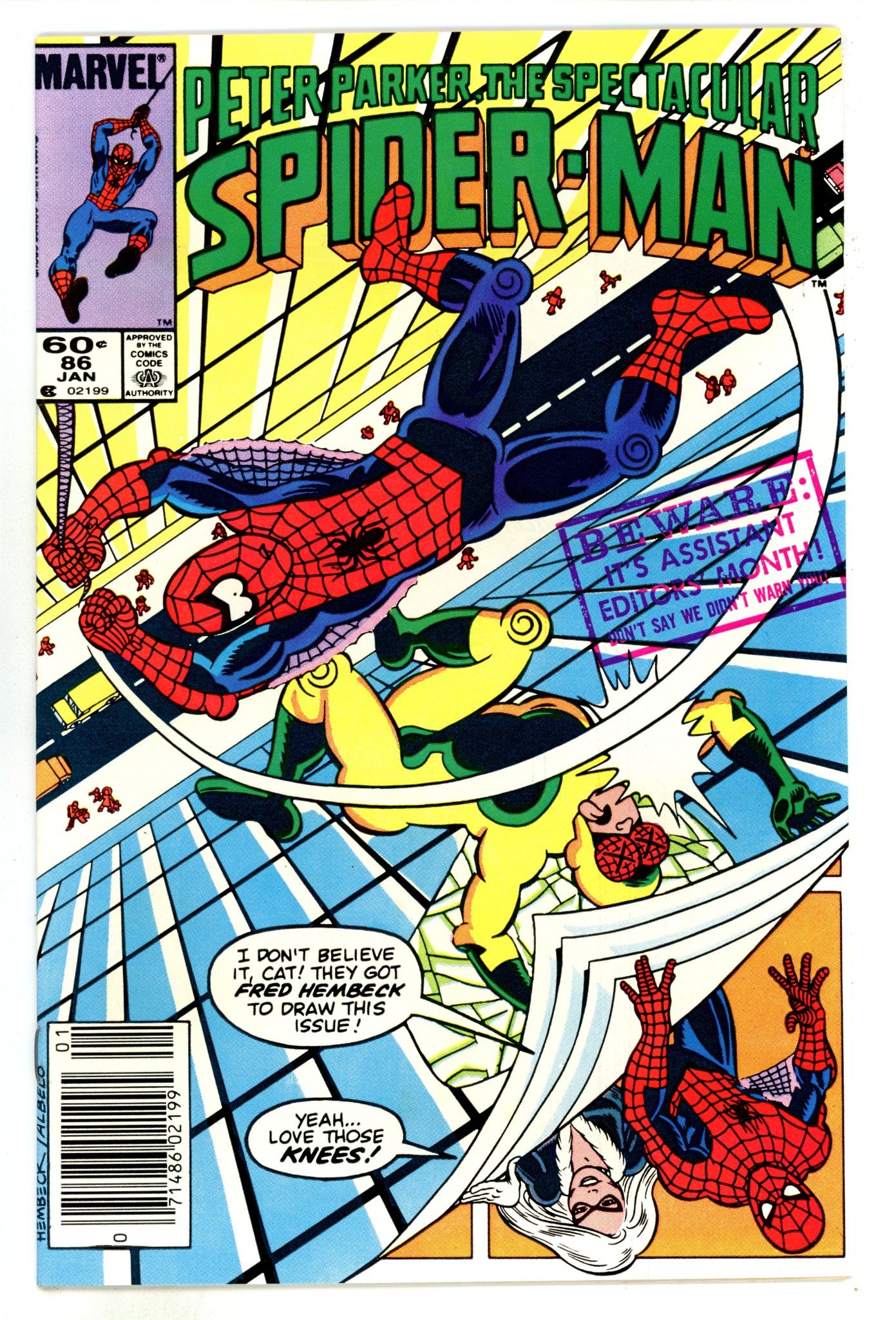 The Spectacular Spider-Man Vol 1 86 High Grade (1984) Newsstand 