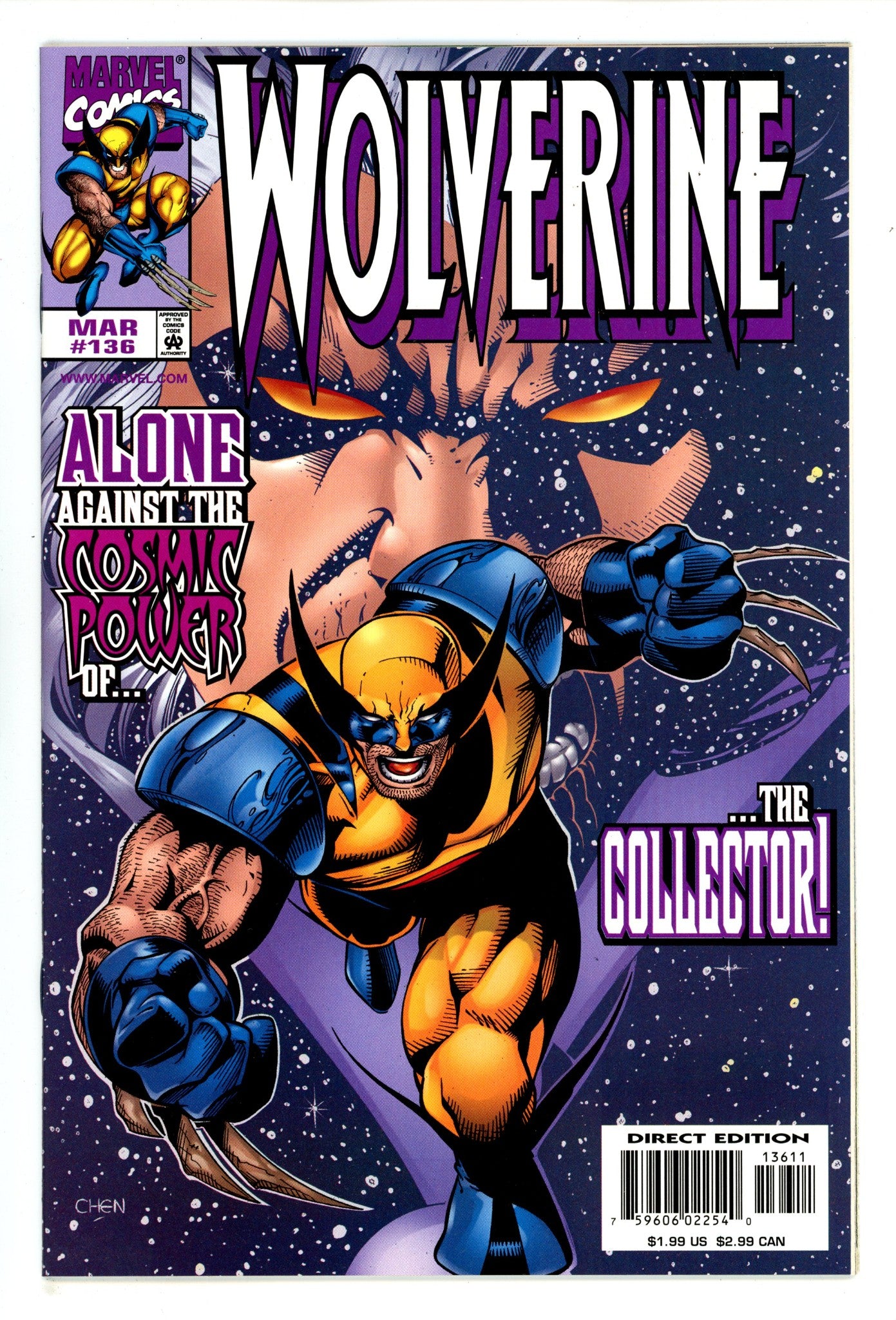Wolverine Vol 2 136 High Grade (1999) 
