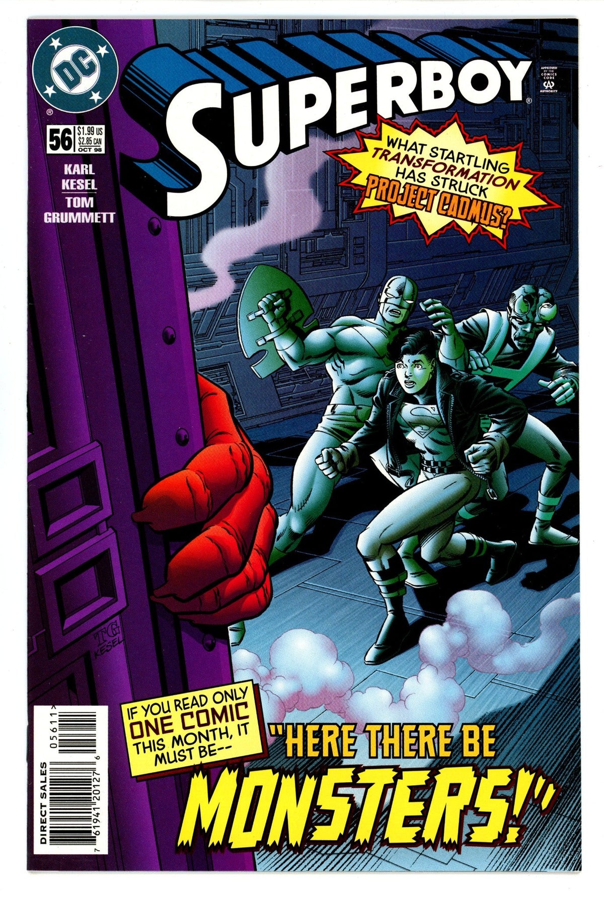 Superboy Vol 3 56  High Grade   (1998)