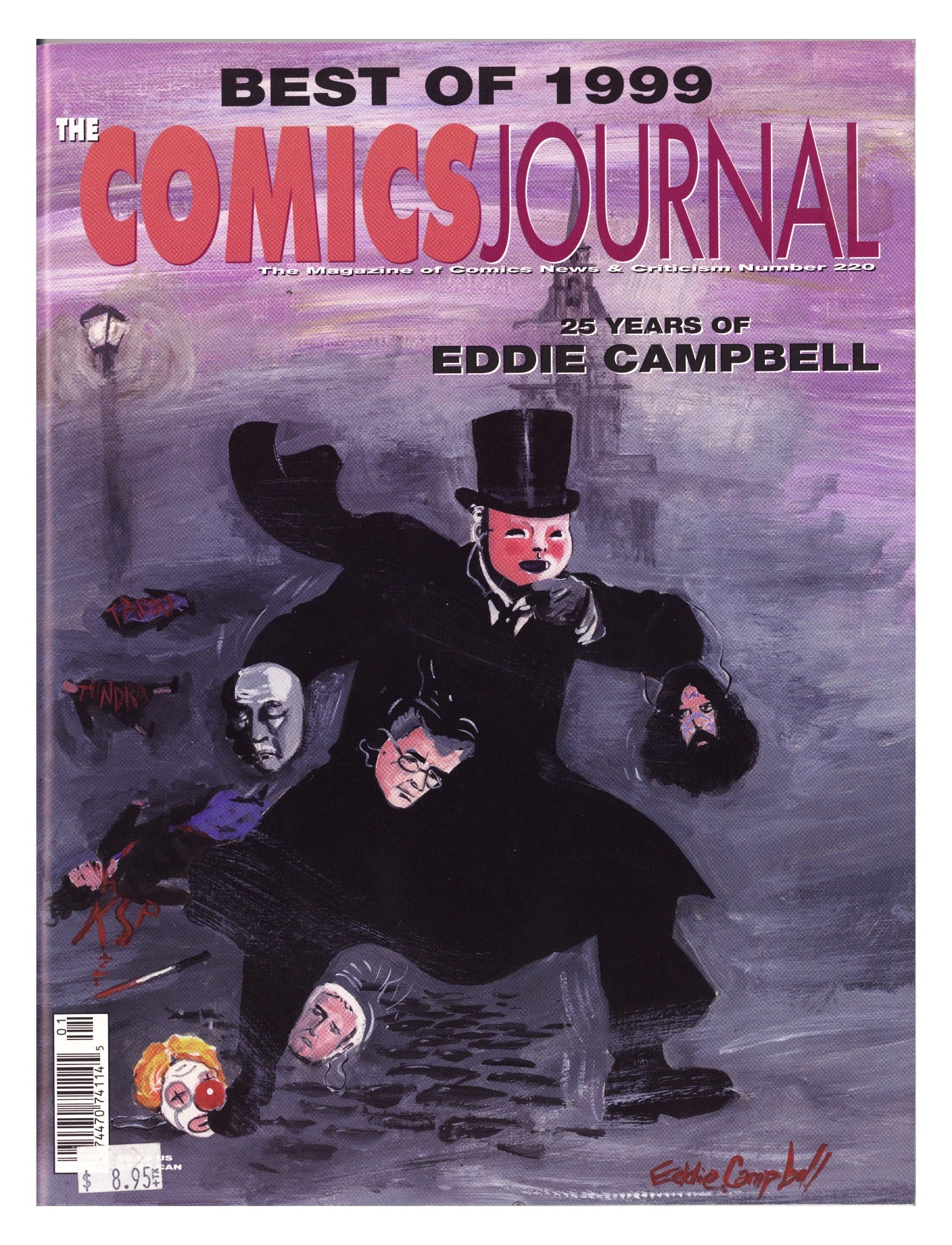 The Comics Journal 220 Mid Grade (2000) 
