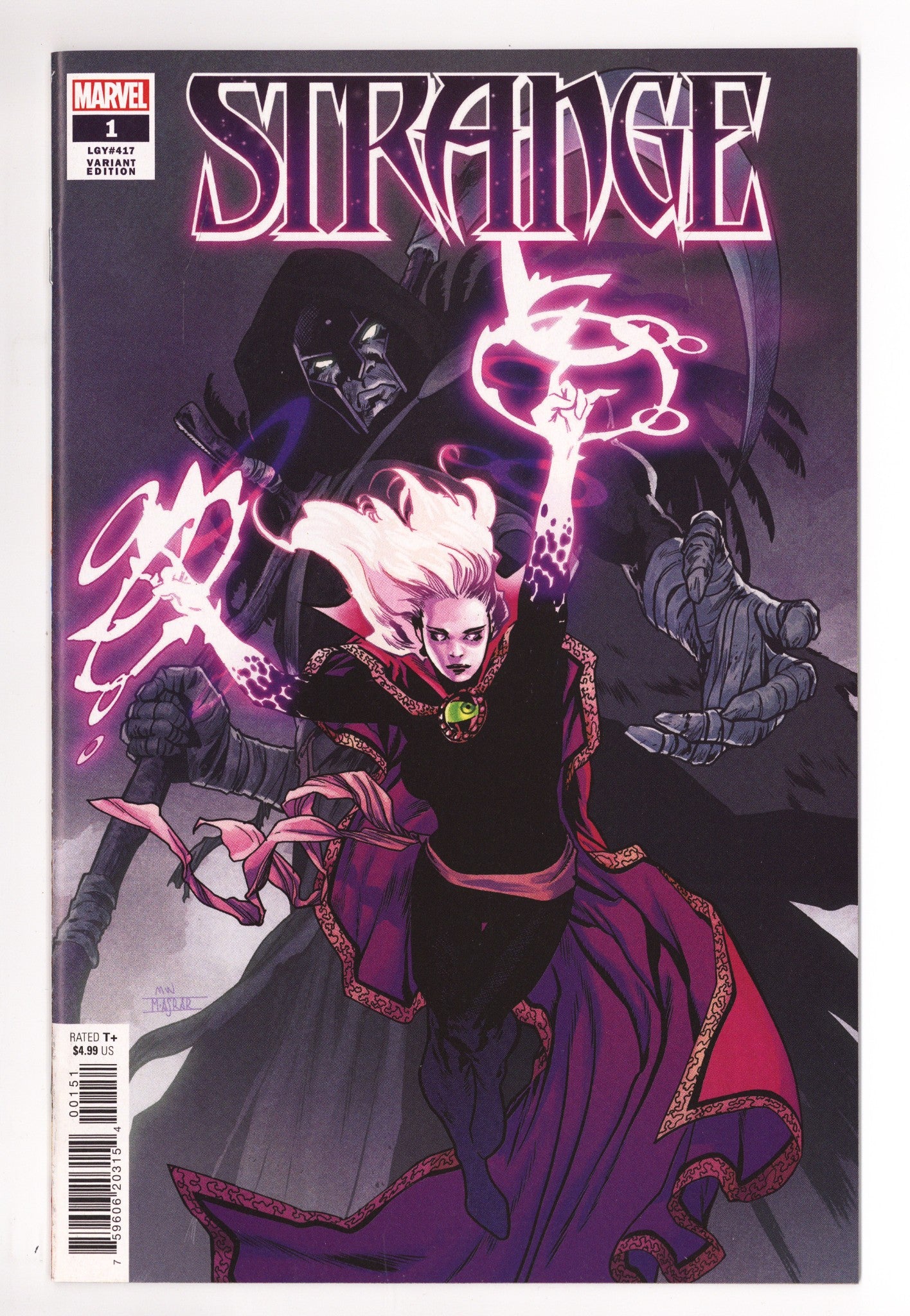 Strange Vol 3 1 (417) NM- (9.2) (2022) Asrar Incentive Variant 