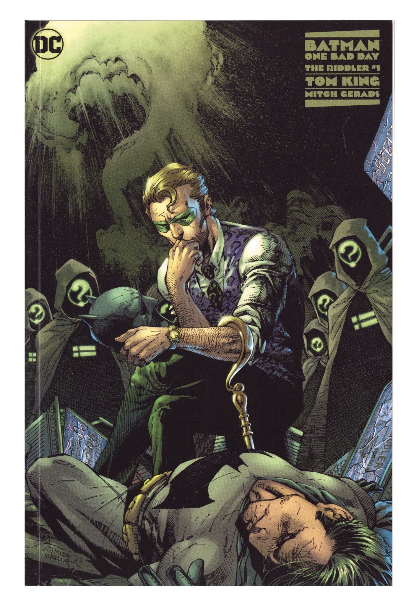 Batman - One Bad Day: The Riddler 1 Mid Grade (2022) Lee Variant 