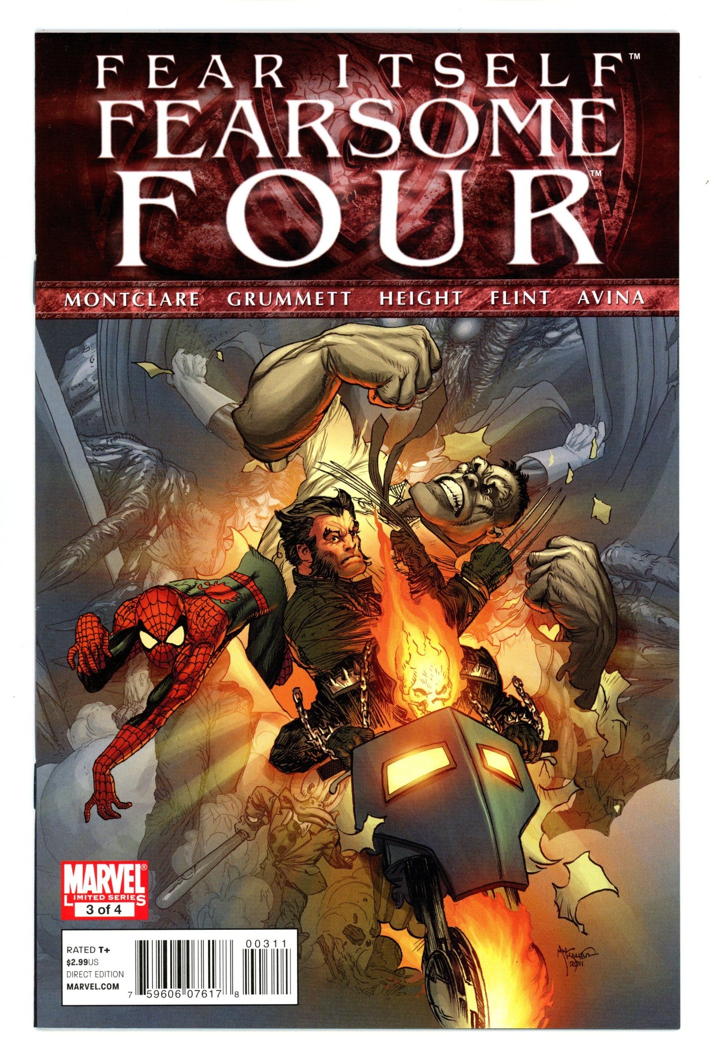 Fear Itself: Fearsome Four 3 High Grade (2011) 
