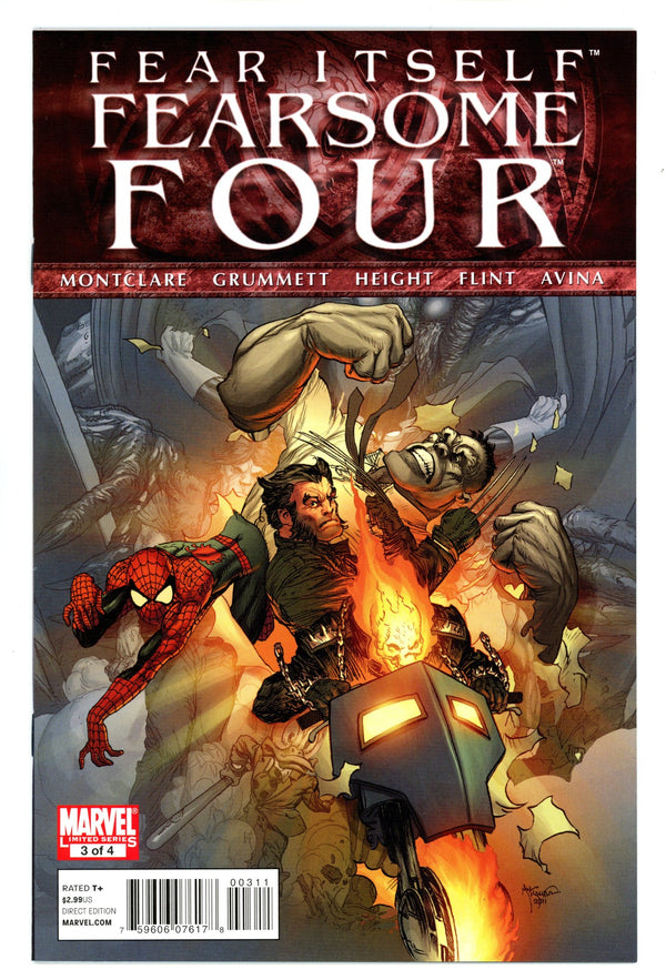 Fear Itself: Fearsome Four 3 High Grade (2011)