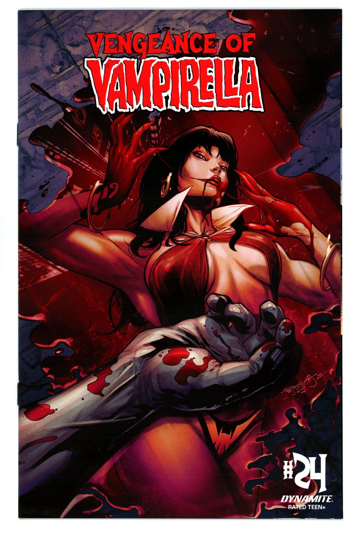 Vengeance of Vampirella Vol 2 24 High Grade (2021) Segovia Variant 
