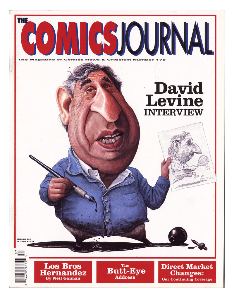 The Comics Journal 178 Mid Grade (1995) 