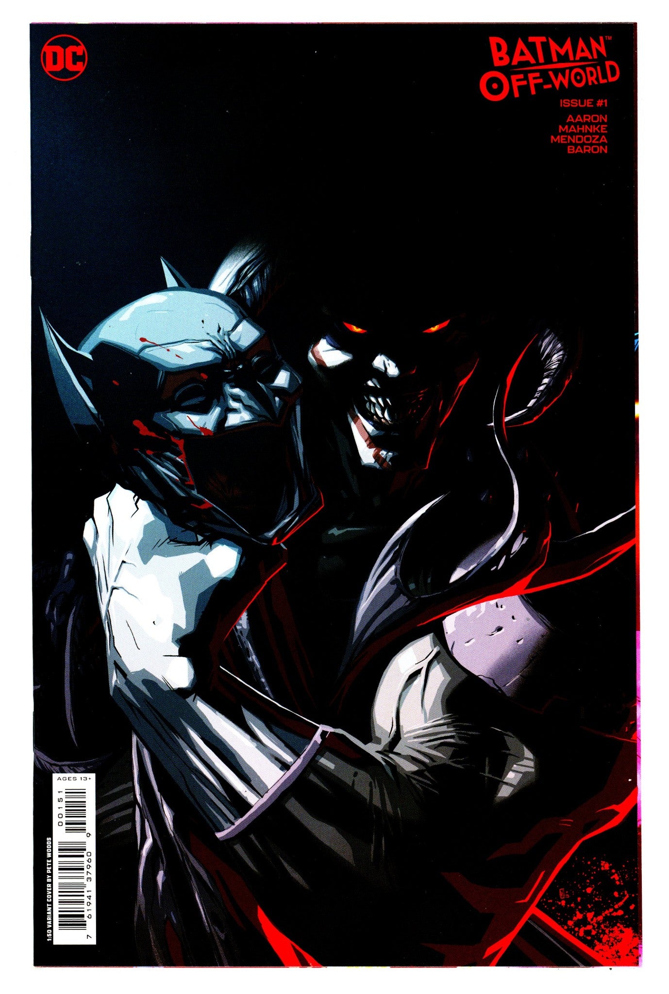 Batman Off-World 1 Woods Incentive Variant NM (2023)