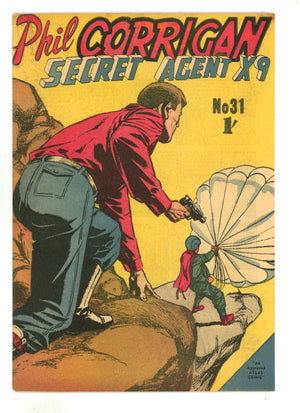 Phil Corrigan Secret Agent X9 31 FN- (5.5) (1956) 