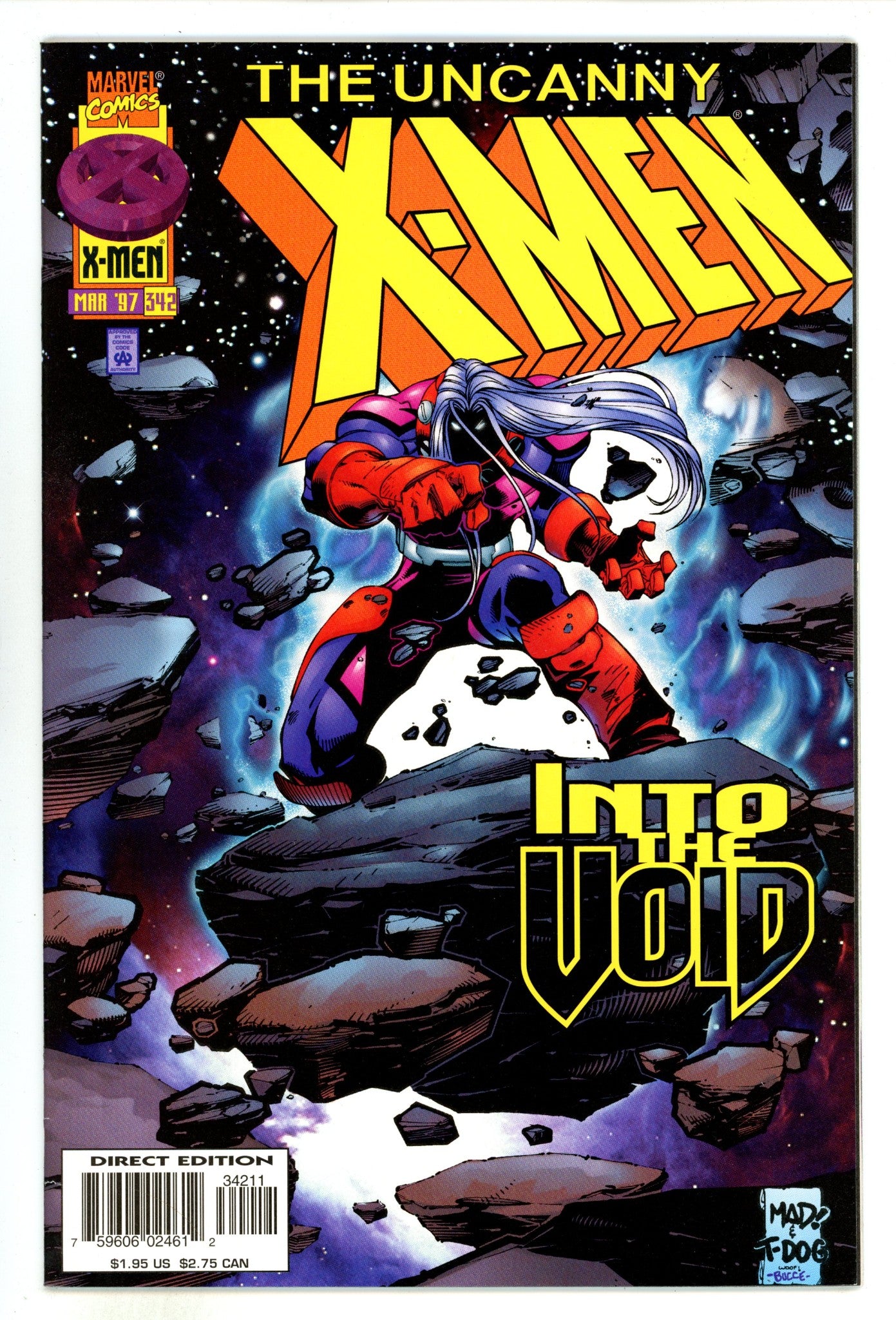 The Uncanny X-Men Vol 1 342 High Grade (1997) 