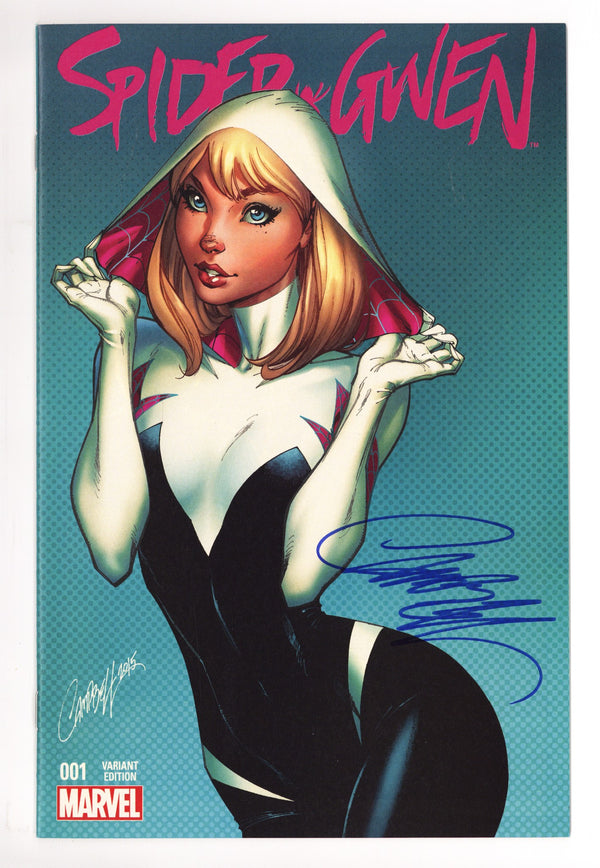Spider-Gwen Vol 1 1 VF+ (8.5) (2015) Campbell Exclusive Variant Signed x1 Cover J. Scott Campbell