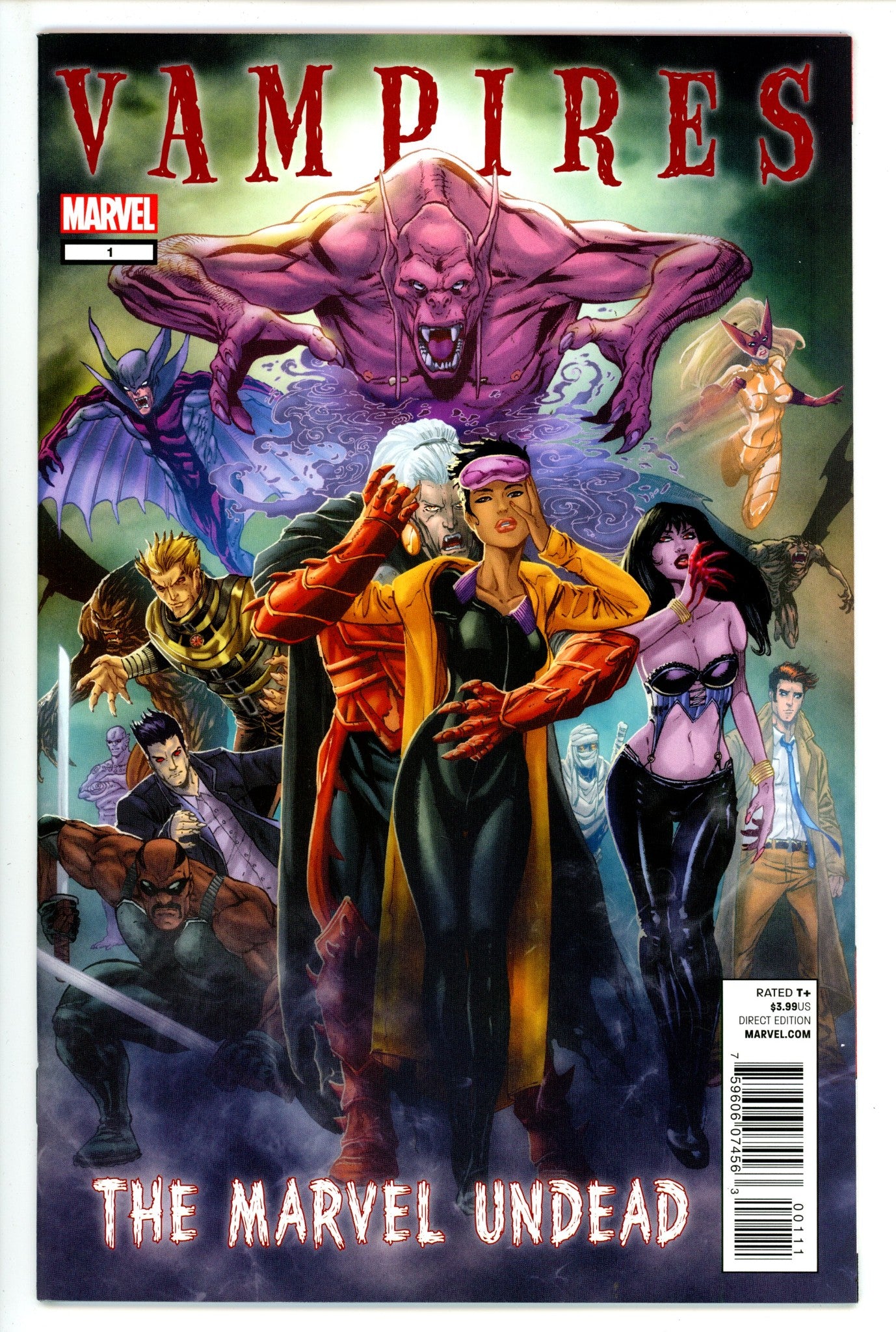 Vampires: The Marvel Undead 1 NM- (9.2) (2011) 