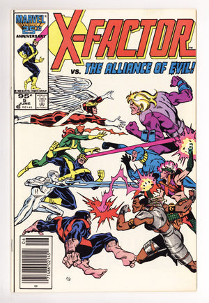 X-Factor Vol 1 5 VF- (7.5) (1986) Canadian Price Variant