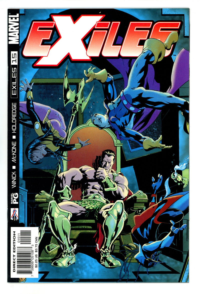 Exiles Vol 1 15 High Grade (2002) 
