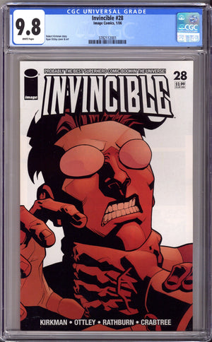Invincible 28 CGC 9.8 (NM/M) New Case (2006)