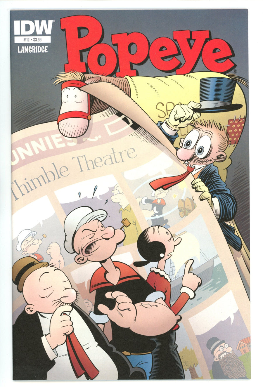 Popeye Vol 1 12 High Grade (2013) 