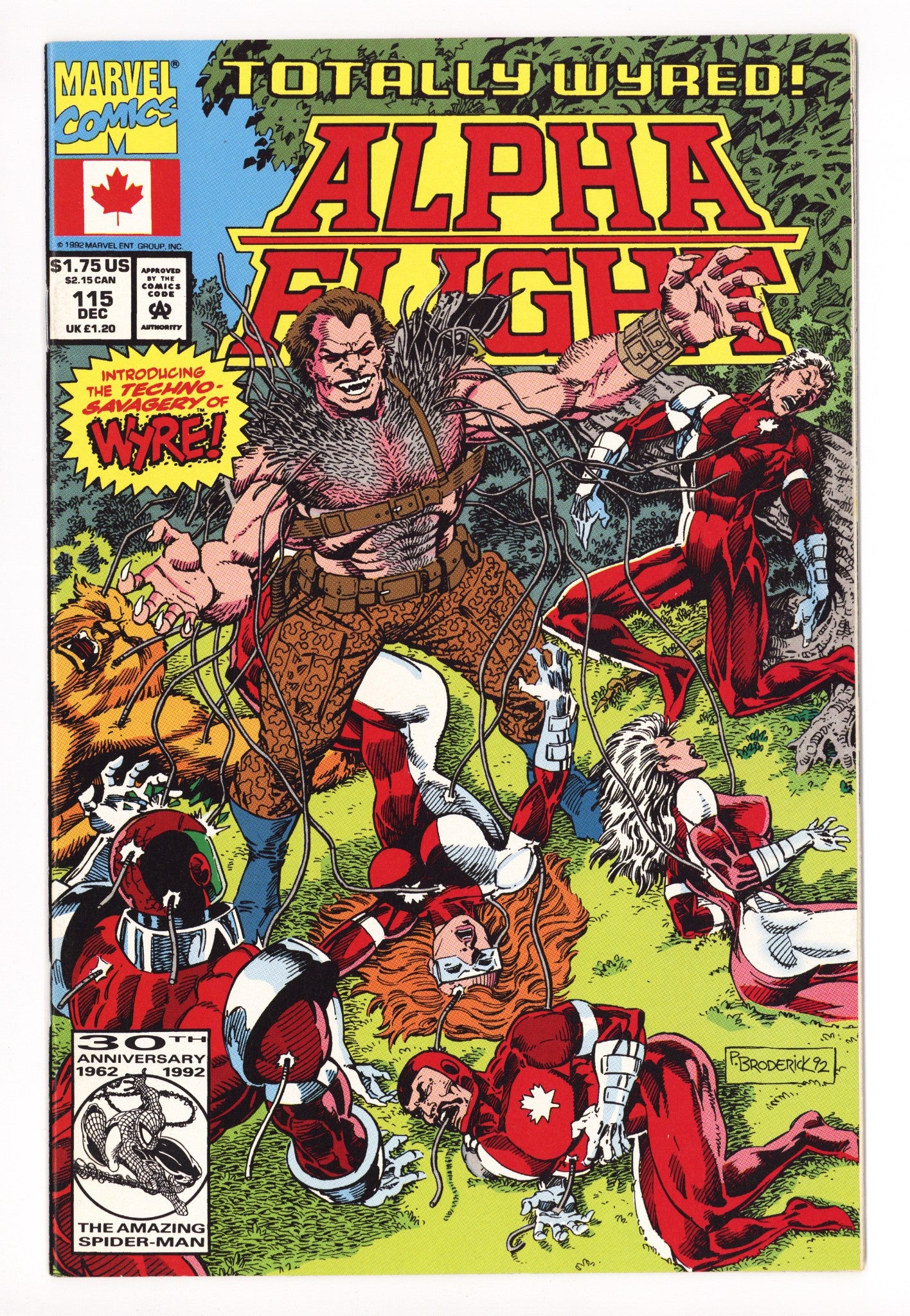 Alpha Flight Vol 1 115 Mid Grade (1992) 