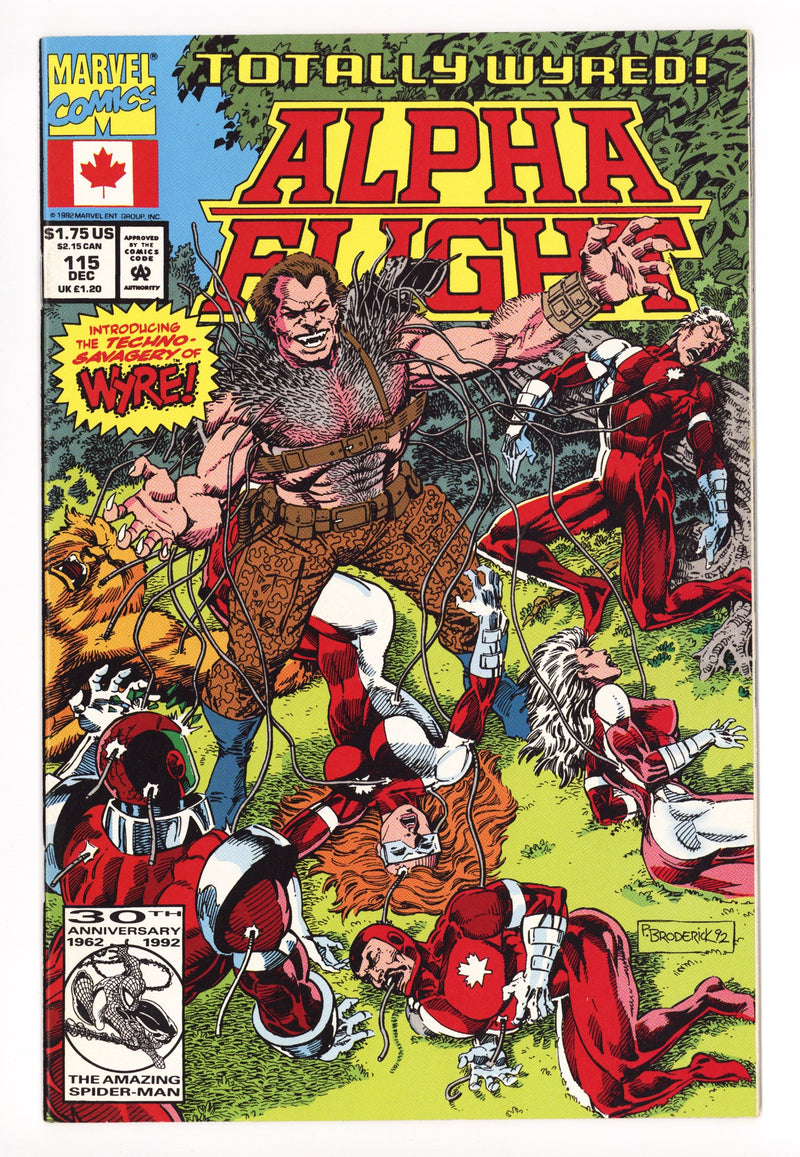 Alpha Flight Vol 1 115 Mid Grade (1992) 