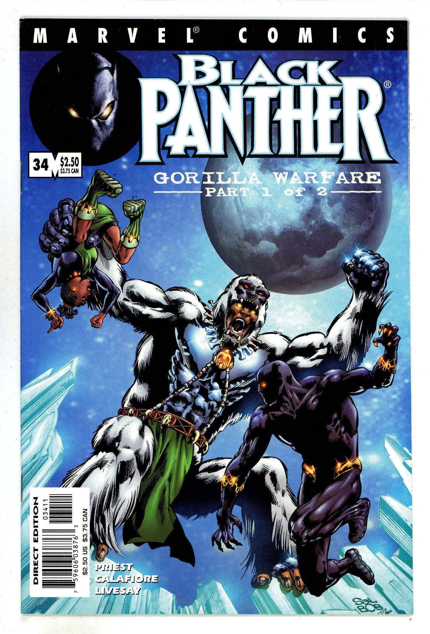 Black Panther Vol 3 34 High Grade (2001) 