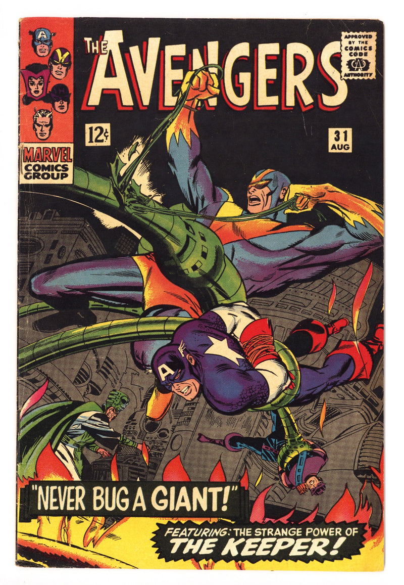 The Avengers Vol 1 31 FN- (5.5) (1966) 