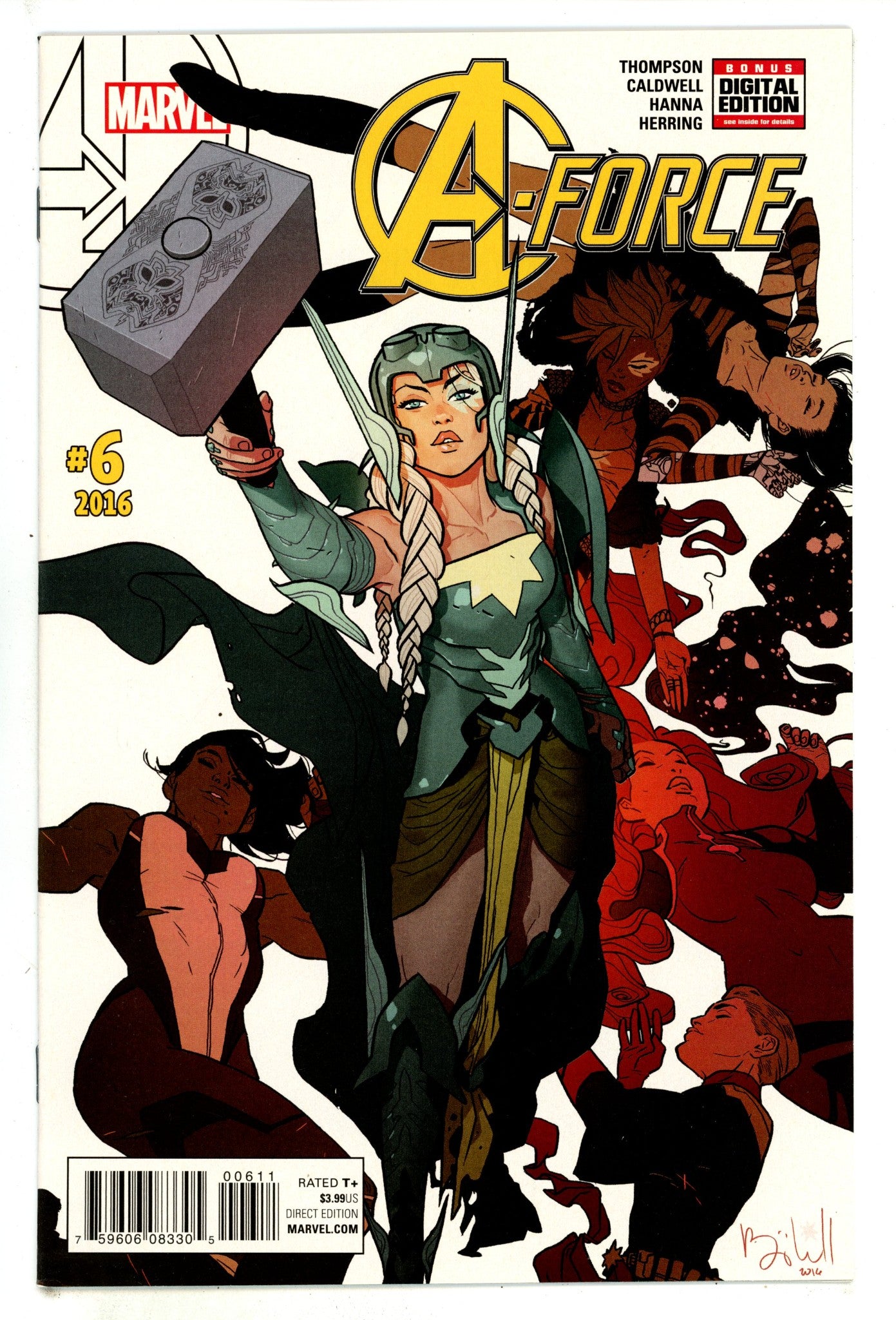 A-Force Vol 2 6 High Grade (2016) 