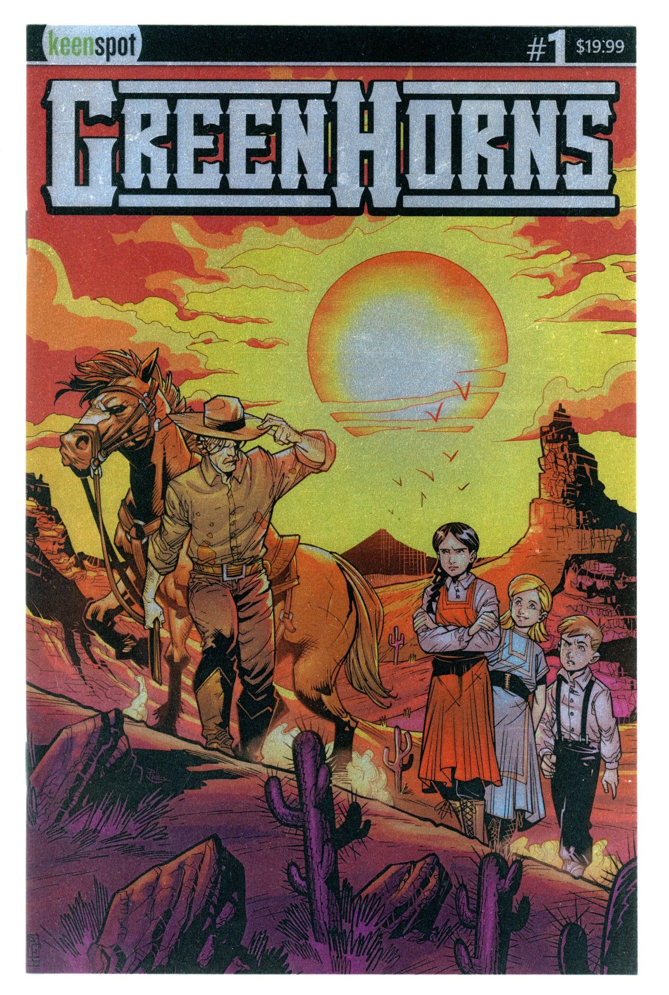 Greenhorns 1 Fabbio Foil Variant VF/NM (2023)