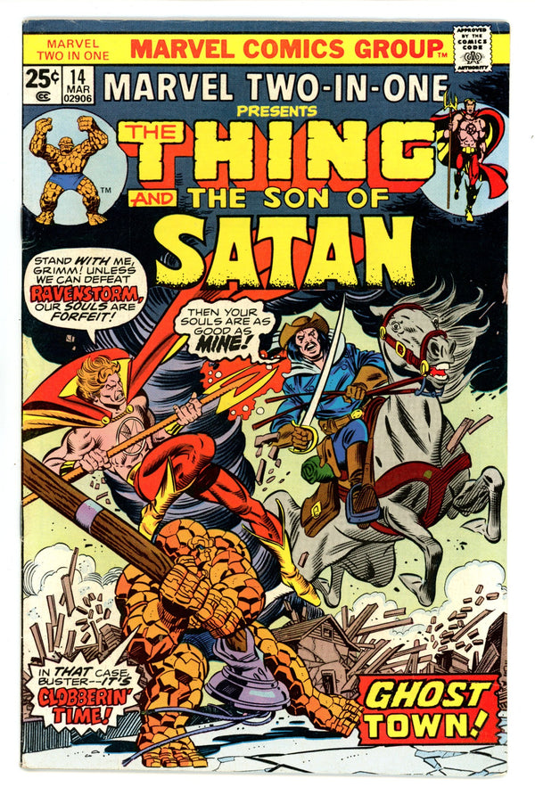 Marvel Two-in-One Vol 1 14 Mid Grade (1976) 