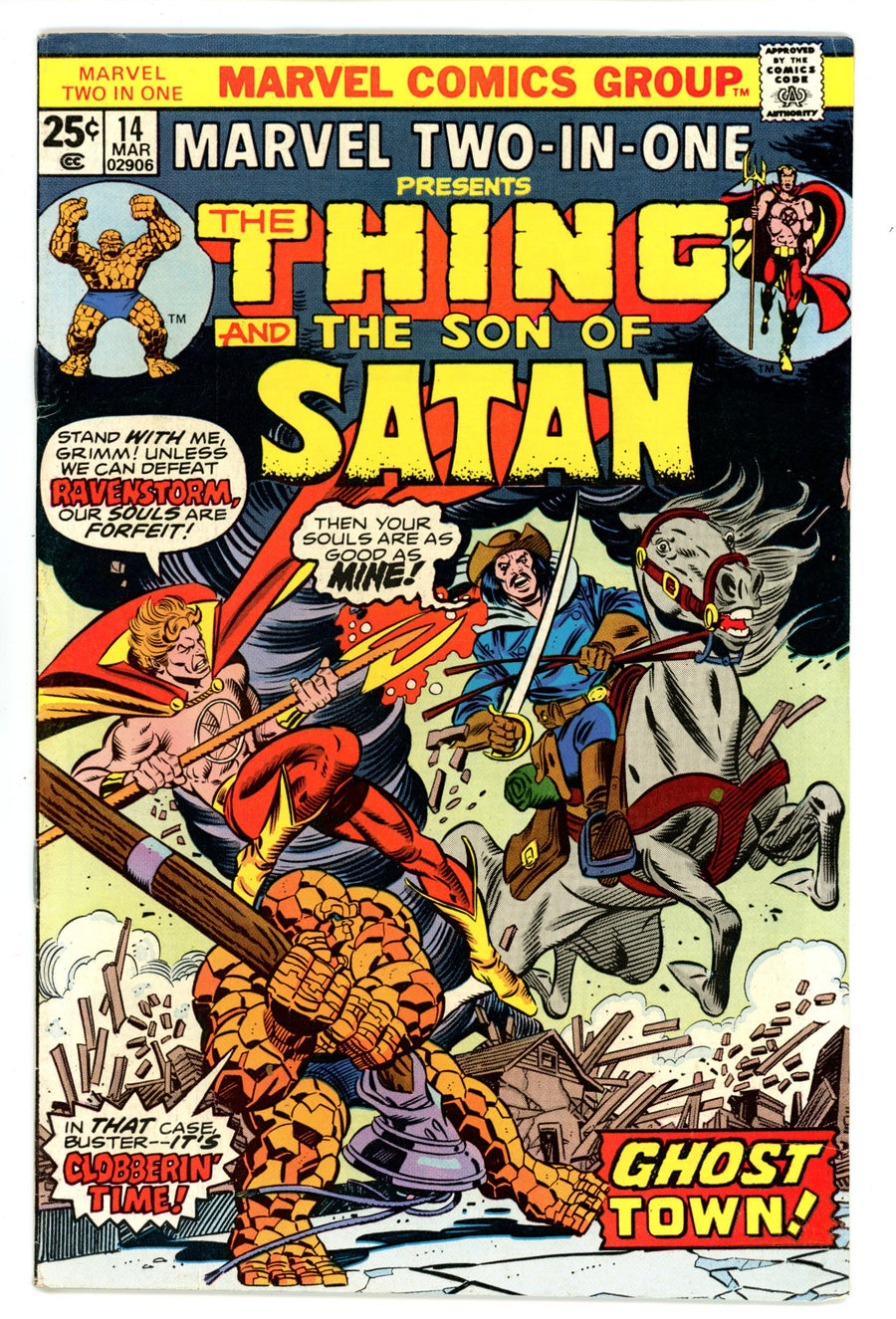 Marvel Two-in-One Vol 1 14 Mid Grade (1976) 