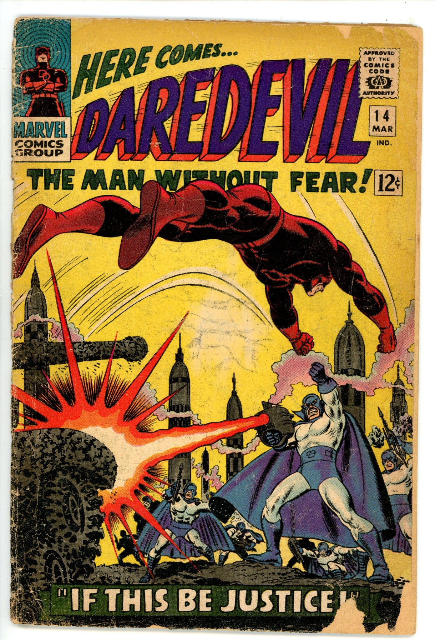 Daredevil Vol 1 14 GD- (1.8) (1966) 