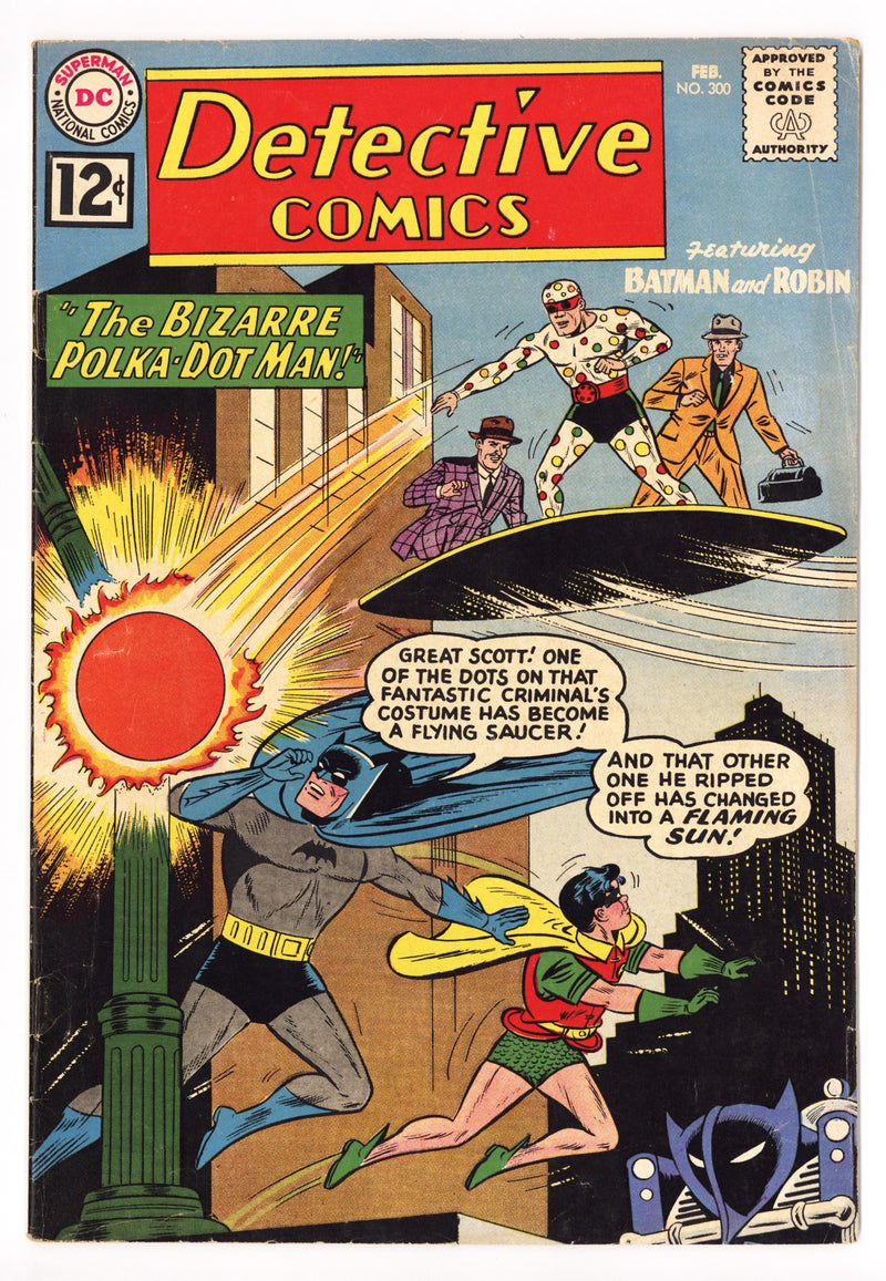 Detective Comics Vol 1 300 VG+ (4.5) (1962) 