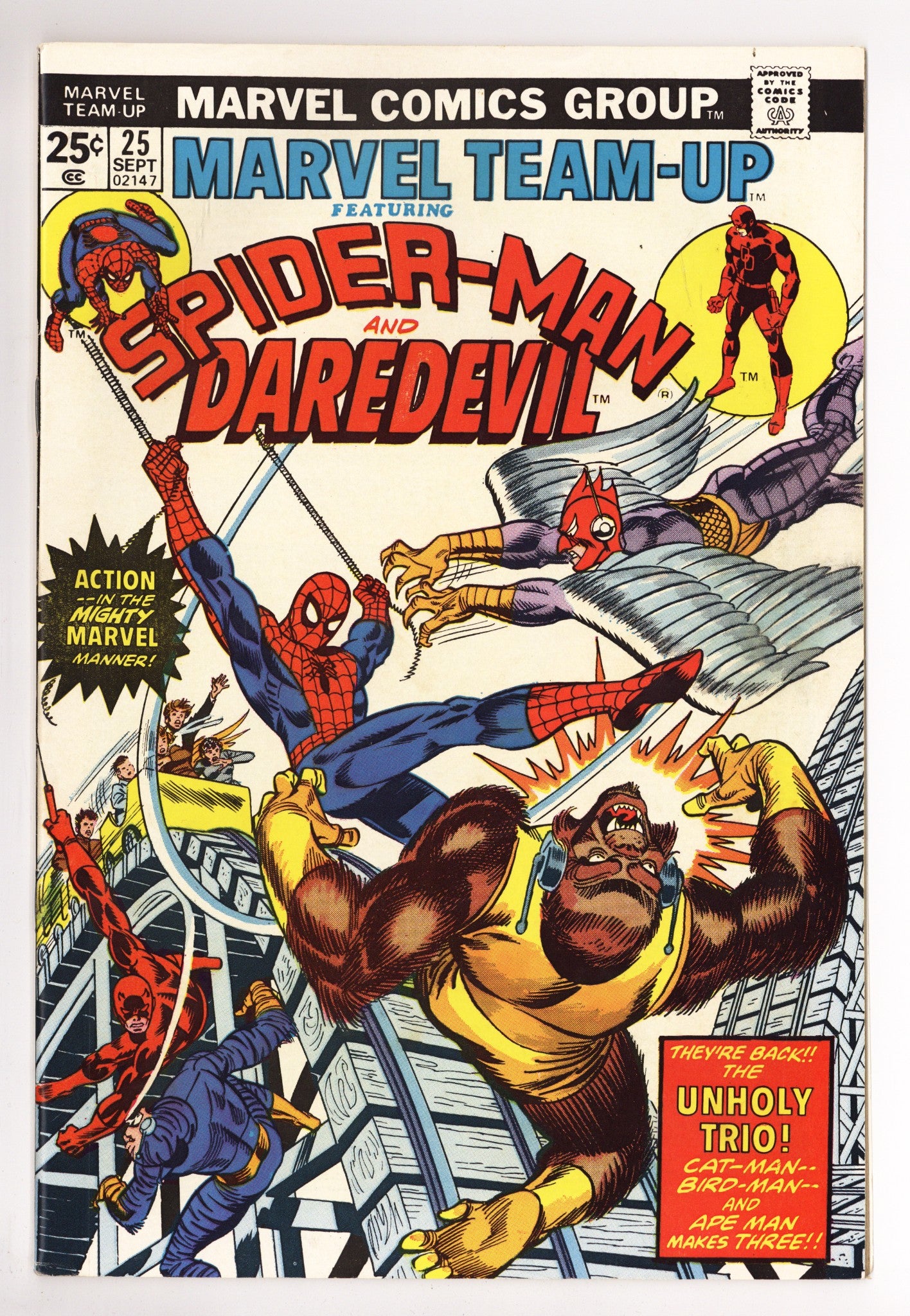 Marvel Team-Up Vol 1 25 VF- (7.5) (1974) 