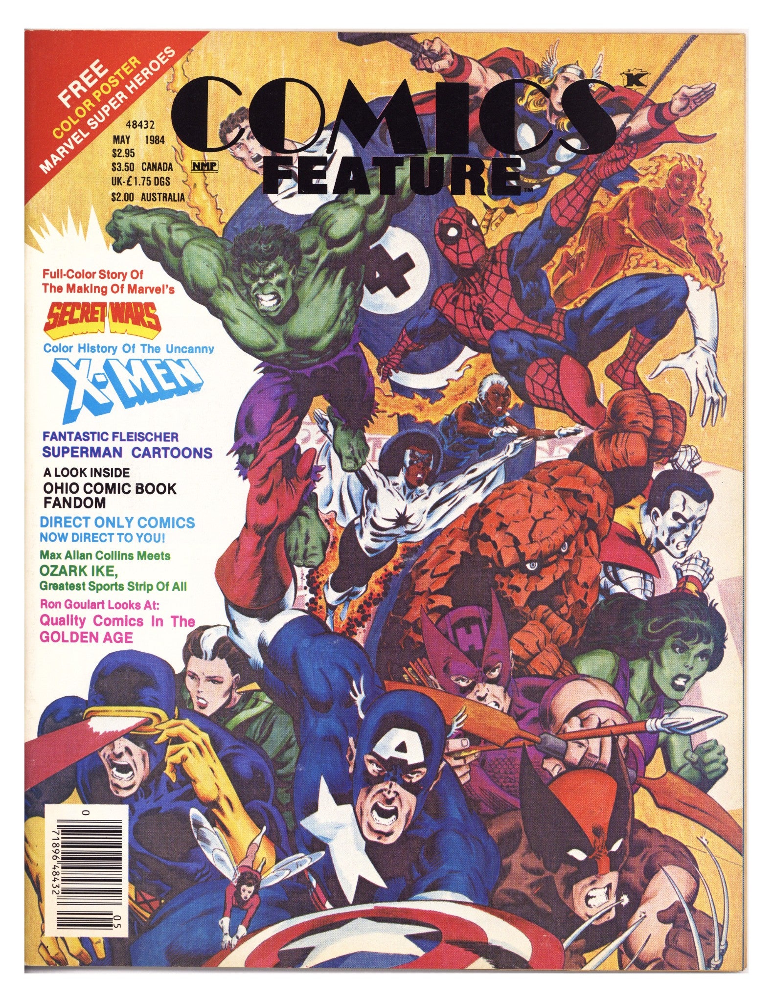 Comics Feature 29 VF- (7.5) (1984) 