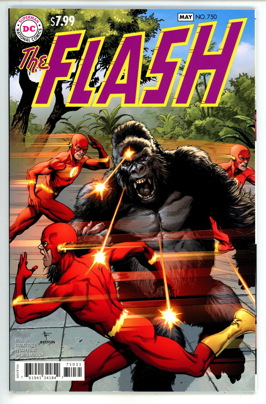 The Flash Vol 5 750 High Grade (2020) Frank Variant 