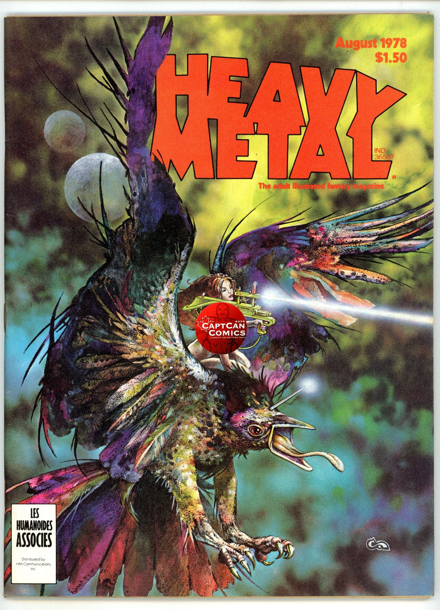 Heavy Metal Magazine Vol 2 4  High Grade  (1978)  