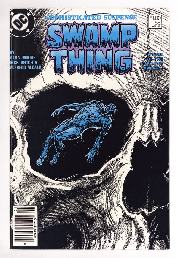 Swamp Thing Vol 2 56 NM- (9.2) (1987) Canadian Price Variant