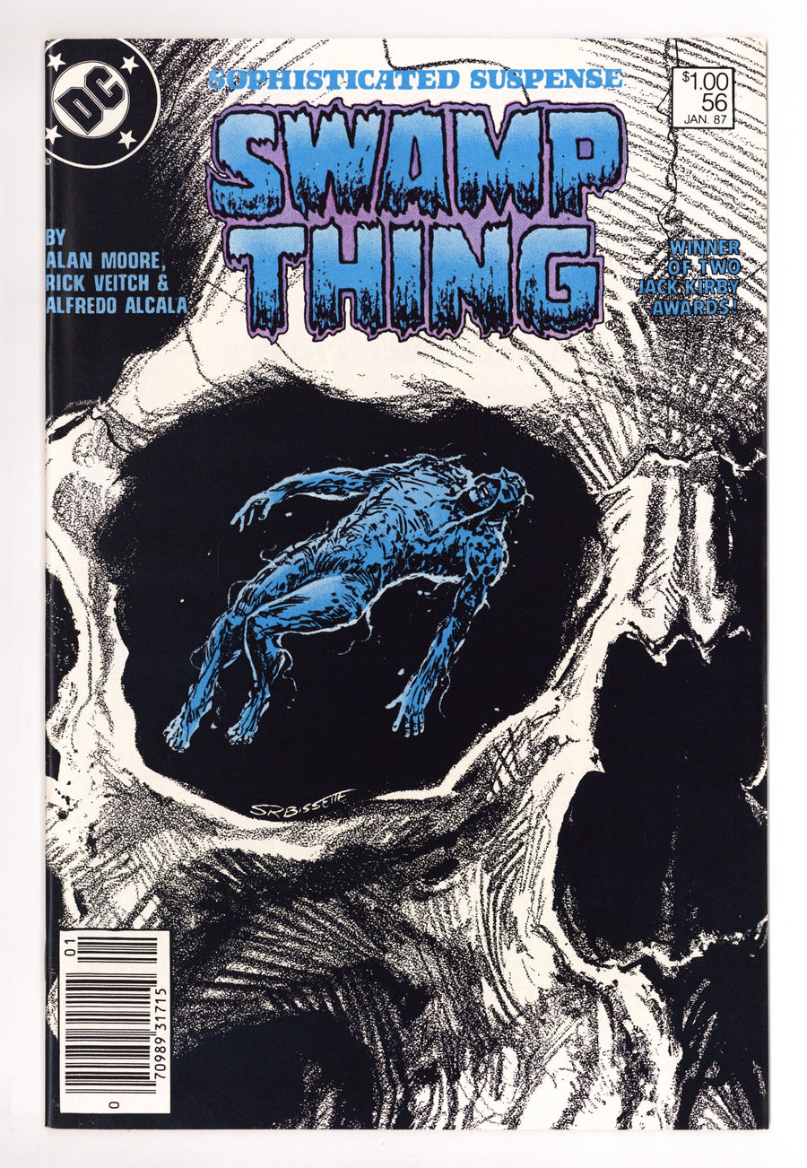 Swamp Thing Vol 2 56 NM- (9.2) (1987) Canadian Price Variant 