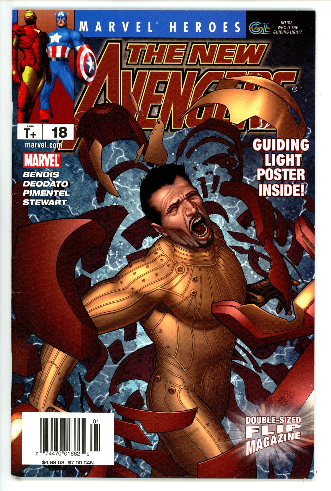 Marvel Heroes Flip Magazine 18 FN (6.0) (2007) Newsstand 