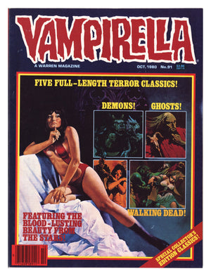 Vampirella Vol 1 91 VF (8.0) (1980) Canadian Price Variant