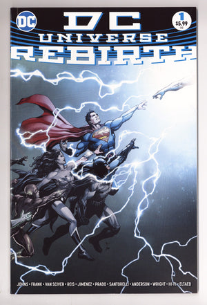 DC Universe: Rebirth 1 High Grade (2016) 2nd Print