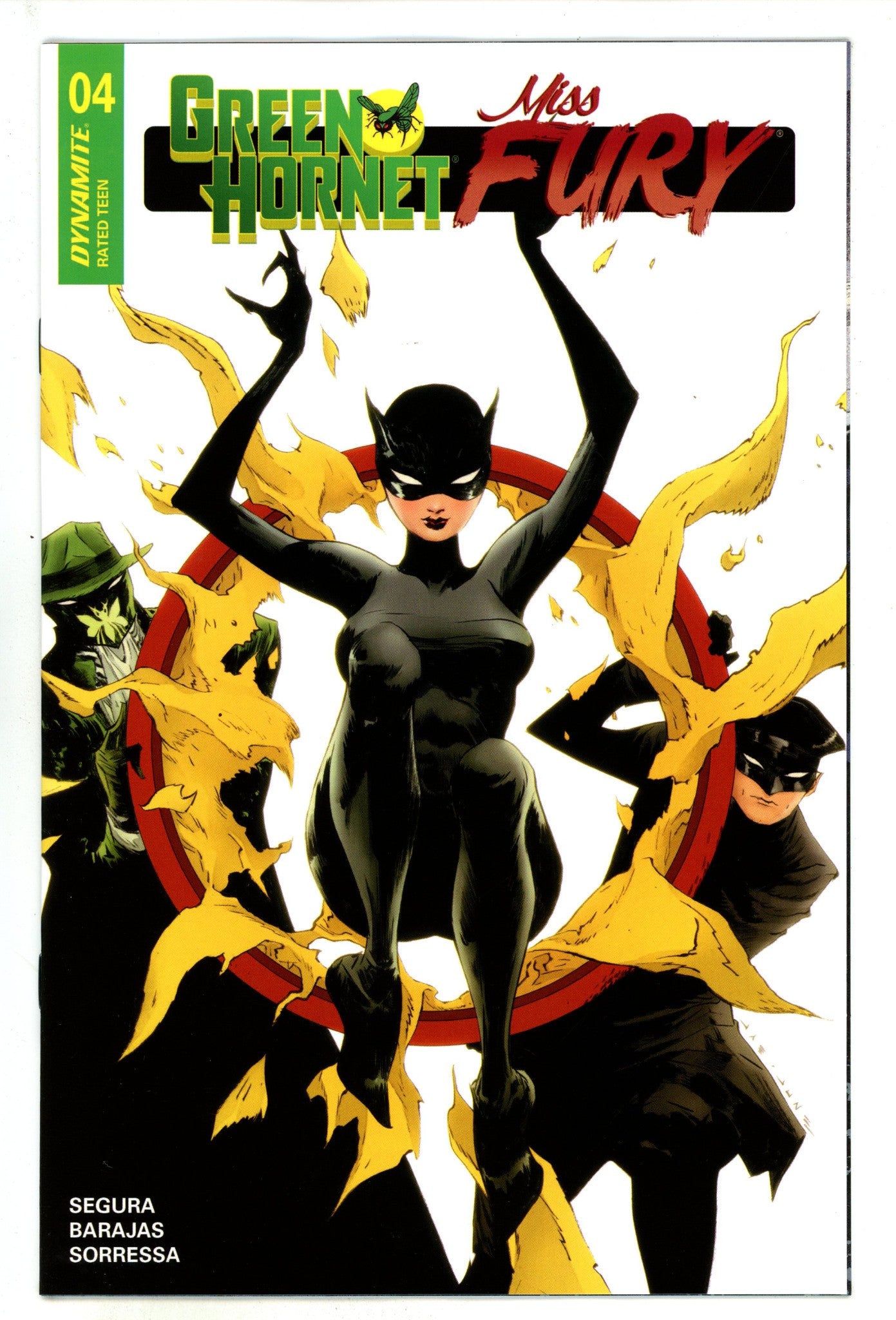 Green Hornet Miss Fury 4 Lee Variant (2025)