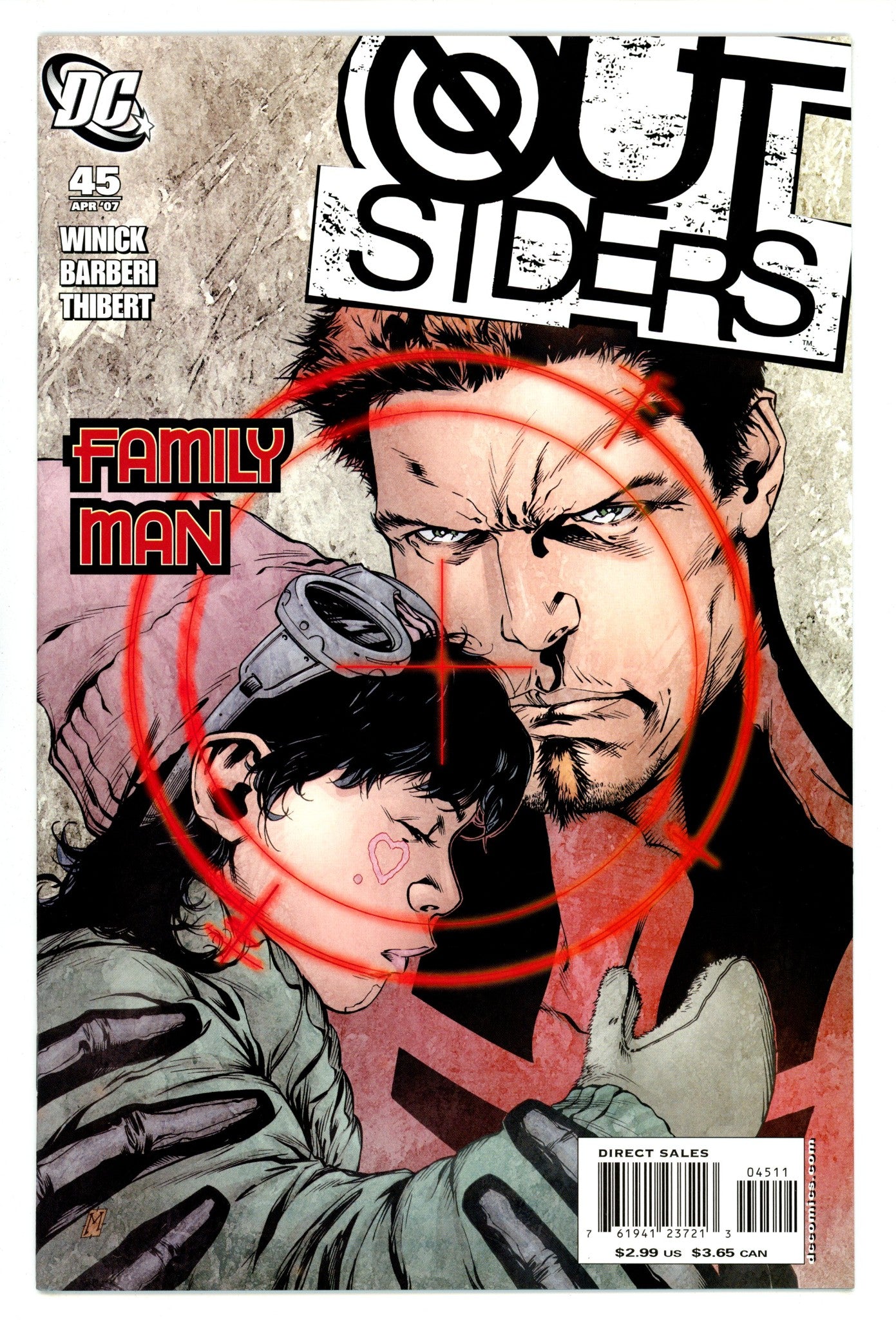 Outsiders Vol 3 45  High Grade   (2007)        