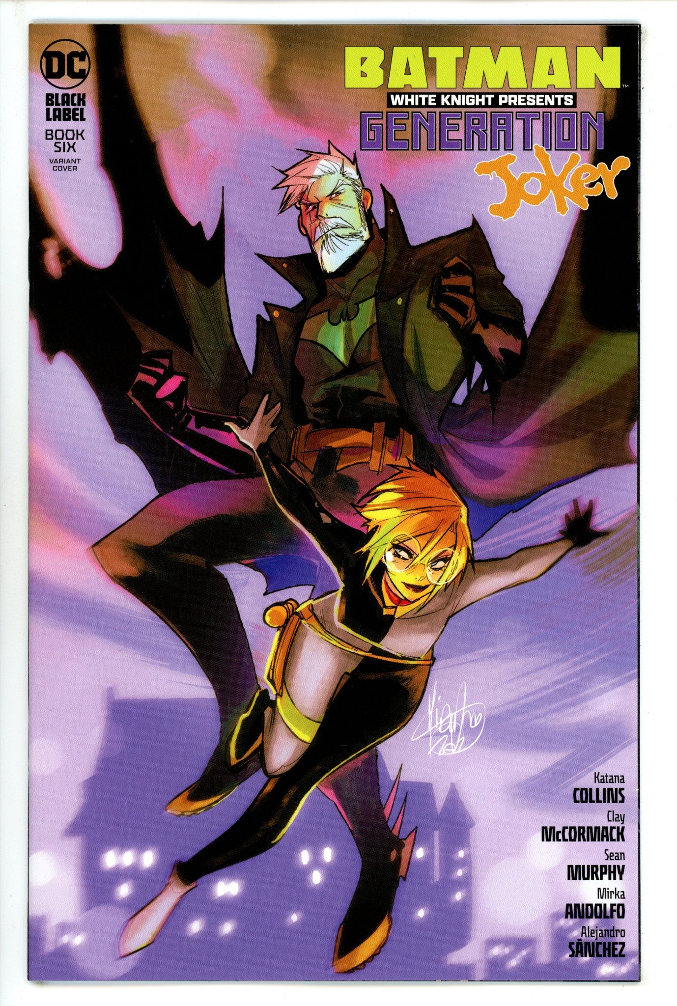 Batman White Knight Presents Generation Joker 6 Andolfo Variant (2023)
