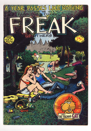 The Fabulous Furry Freak Brothers 3 Low Grade (1976) 4th Print