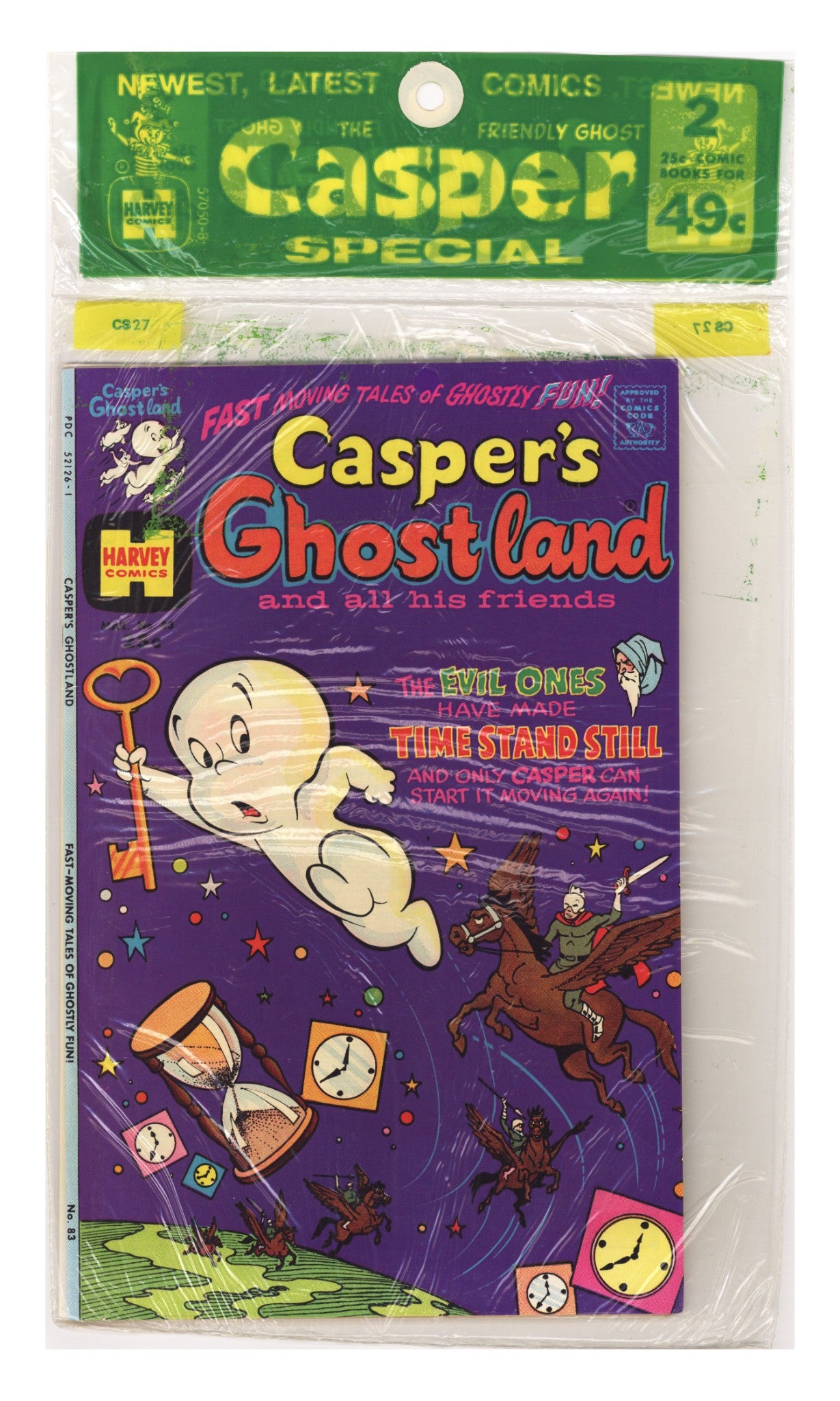 Casper Special 2 Pack CS-27 New, Sealed (1975) 