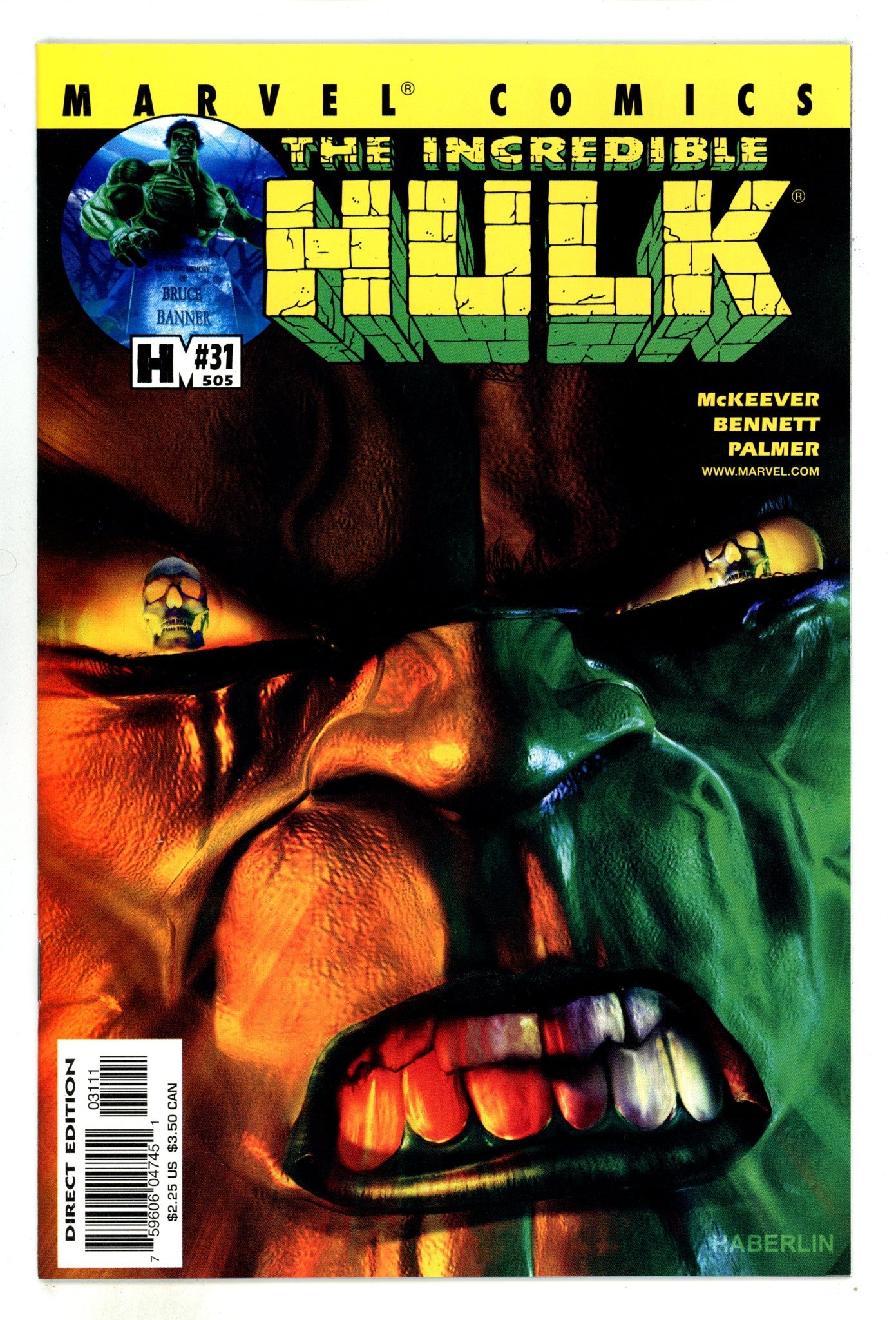 Incredible Hulk Vol 2 31 (505) High Grade (2001) 