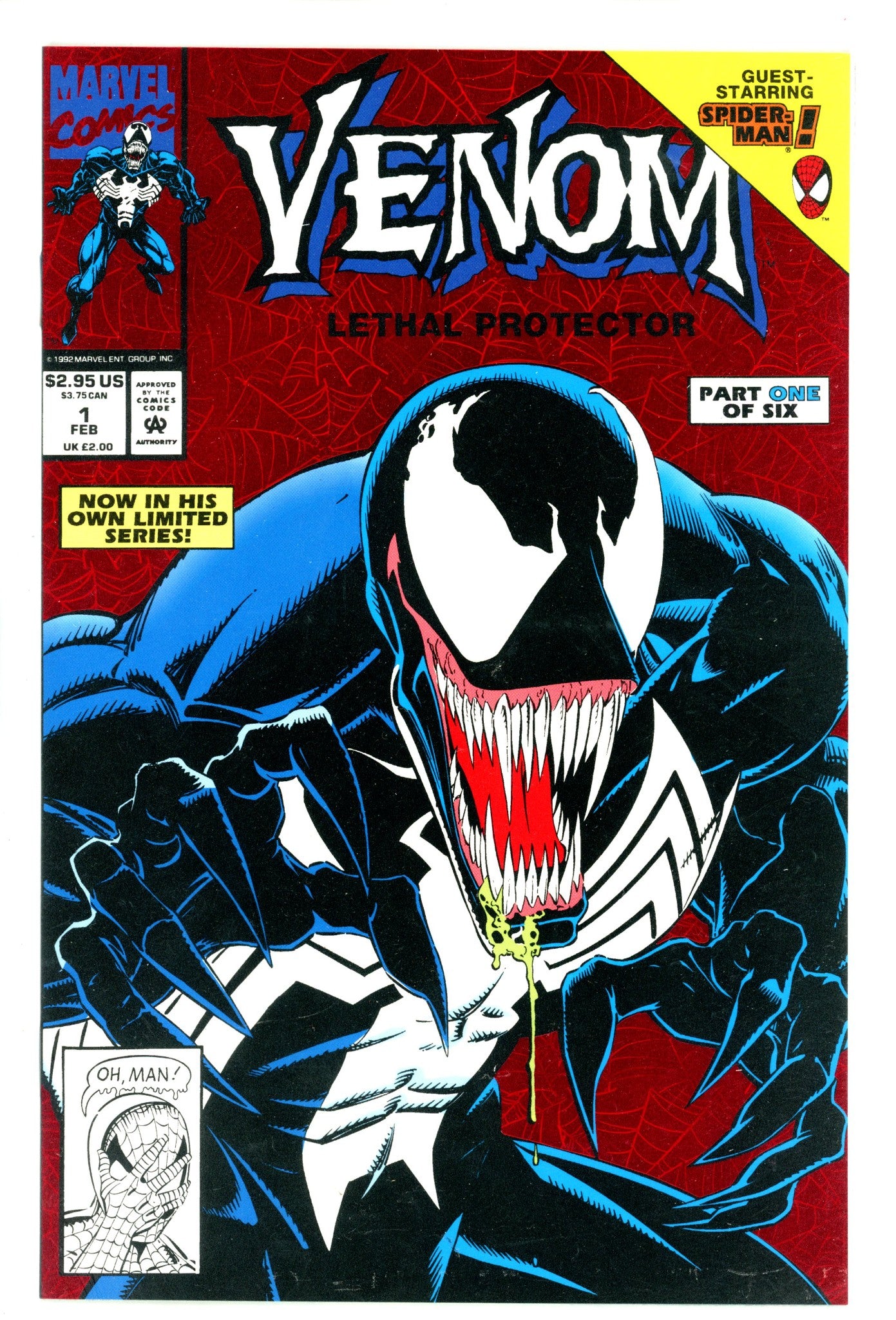 Venom: Lethal Protector Vol 1 1 NM (9.4) (1993) 