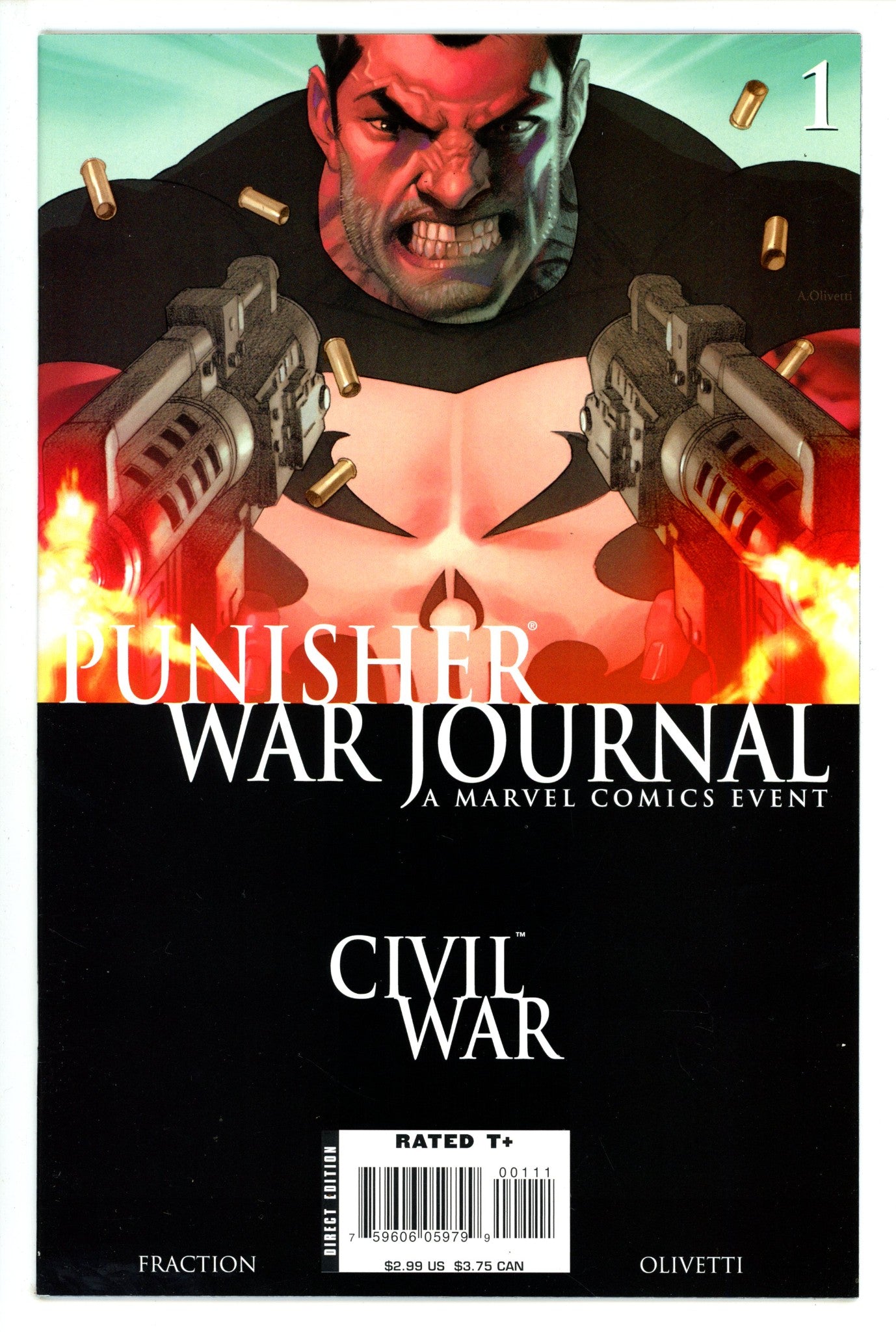 Punisher War Journal Vol 2 1 High Grade (2007)