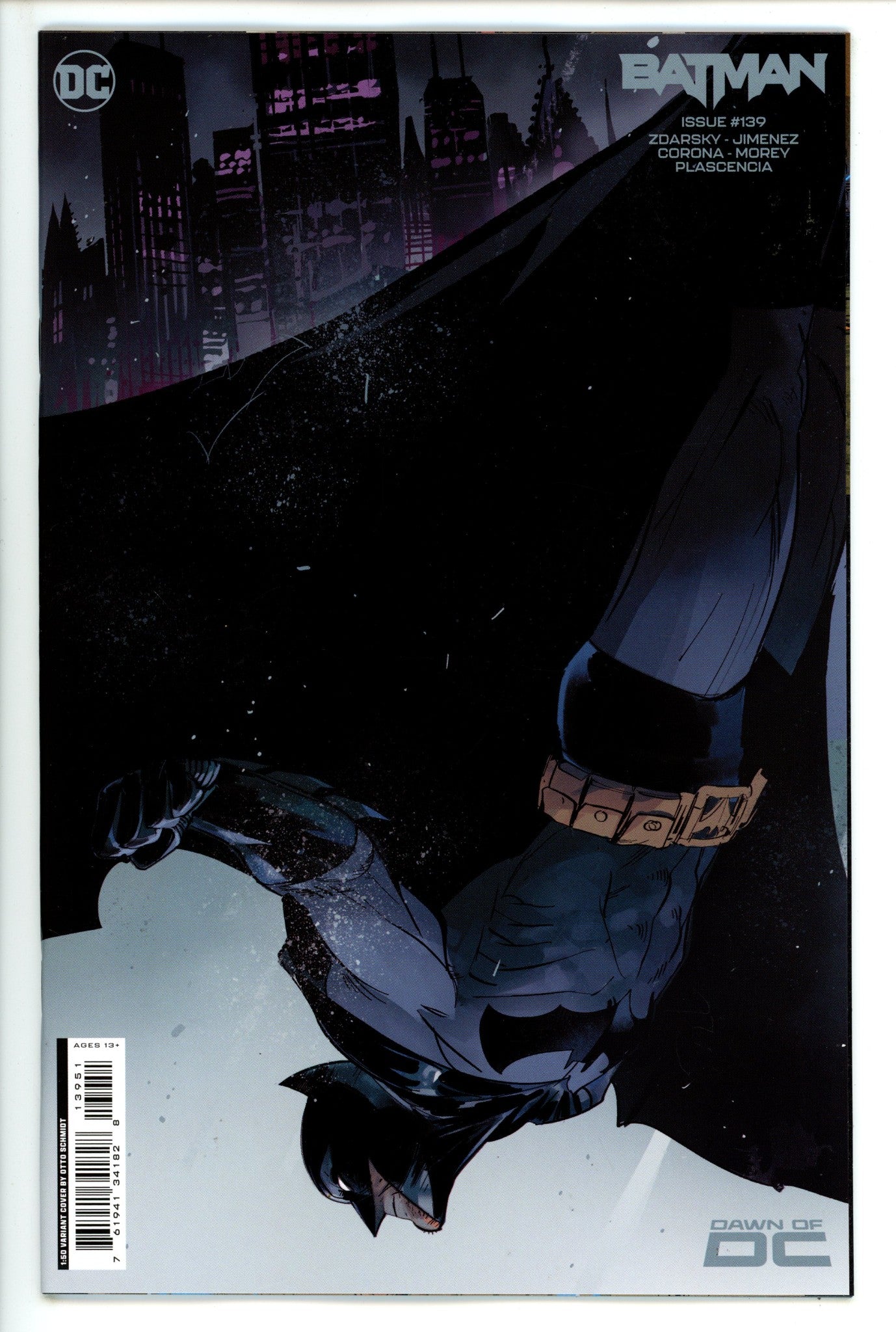 Batman Vol 3 139 Schmidt Incentive Variant NM+ (2023)